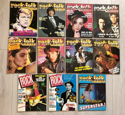 11x revues rock and folk - 11x,