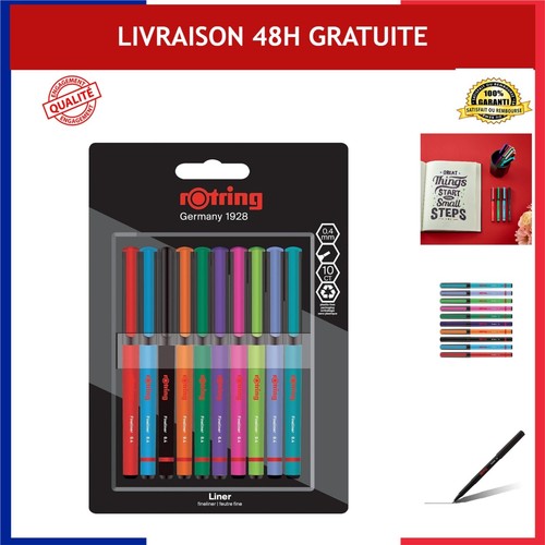 Rotring stylos feutres pointe - rotring,