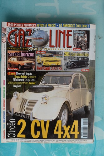 Gazoline citroen 2cv - n°, /