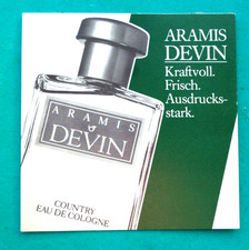 carte parfumée SEMI Aramis