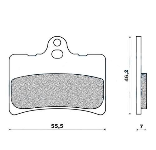 Plaquettes frein g1054 - plaquettes,