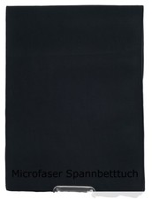 Drap-housse drap-housse housse de couette en microfibre 150 x 200 noir 