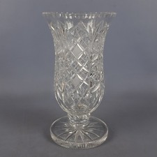 Vase En Cristal De Bohême