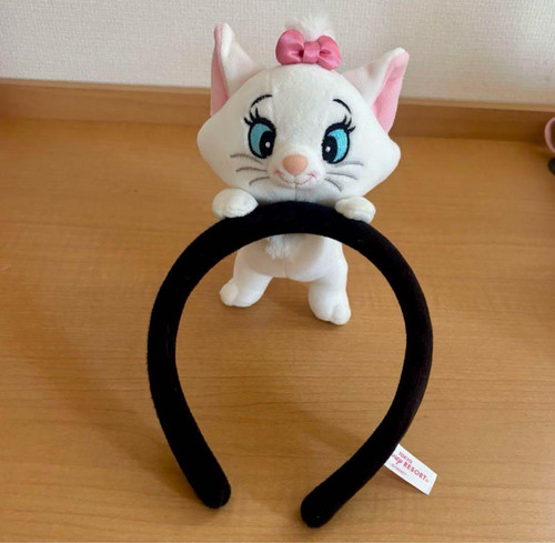 Bandeau peluche disney marie - bandeau,