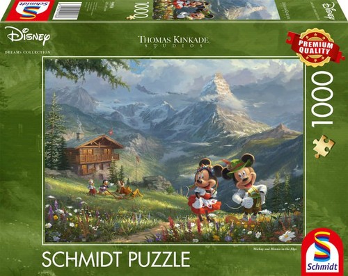 Puzzle 1000 pièces disney - puzzle,