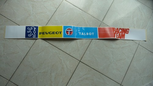 Peugeot talbot racing team - racing,