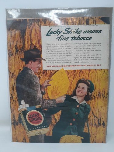 1941 lucky strike cigarette - lucky,