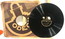 Ancien disque à saphir aiguille Odéon DIXIE SHADES JOLLY ELM SWING