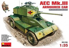 MINIART Voiture blindée AEC