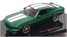 Ford Mustang Gt Shelby Custom vert 1969 IXO CLC530N 1/43 USA voiture verte