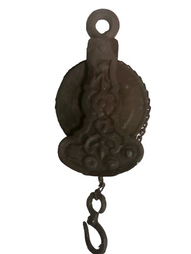 Ancienne poulie lustre - ancienne,