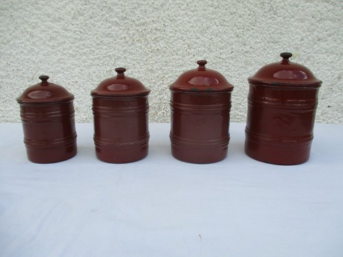 Pots épices émaillés - a,