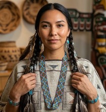 COLLIER AMERINDIEN VINTAGE