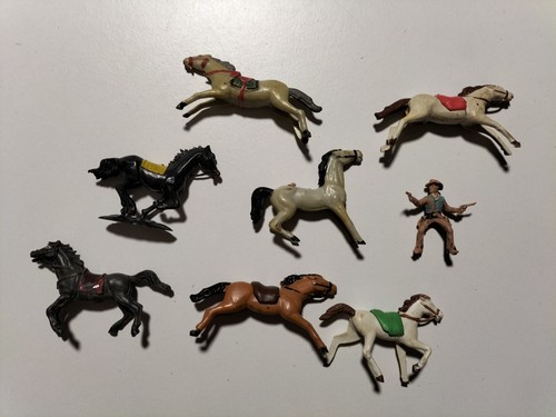 Lot chevaux western indiens - chevaux, western/