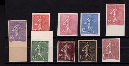 France lot essais non - lot,