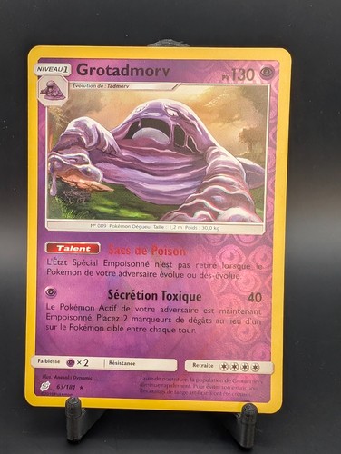 Carte pokemon grotadmorv - pokemon,