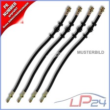 4x FLEXIBLE DE FREIN AVANT +