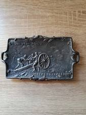 Petit Cendrier Régule 14/18 Poilu  canon de 75