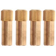  Chevilles de Support d'étagère, 4 pièces, chevilles en laiton, chevilles