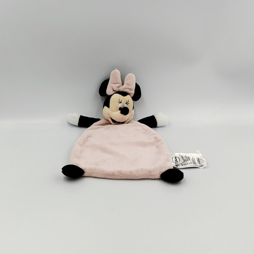 Doudou plat minnie - doudou, rose