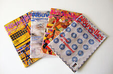 Lot 4 Revues Les Nouvelles Patchwork & Créations textiles n° 105 106 107 108