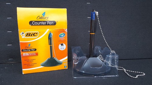Stylo bic noir - stylo, socle
