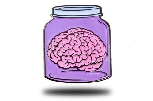 Cerveau boîtes broche - un,