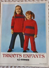 CATALOGUE TRICOT ENFANTS 3 SUISSES VINTAGE ANCIEN