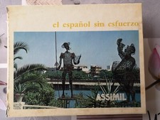 Coffret disques 33T, méthode ASSIMIL'' el espagnol sin esfuerzo''