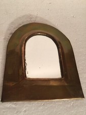 Miroir laiton demi-lune