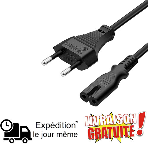 Câble alimentation 5m - d'alimentation, 1.5m