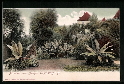Carte postale offenburg b - carte,