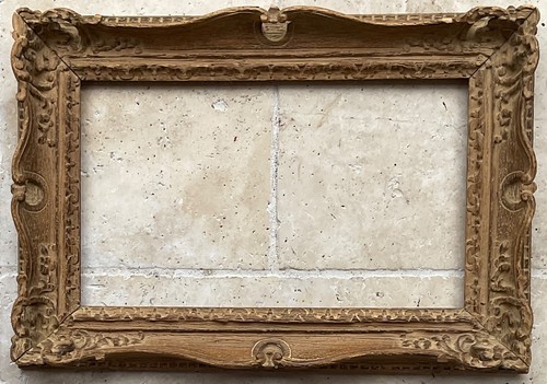 Rare cadre xixè sculpté bois - sculptÉ,