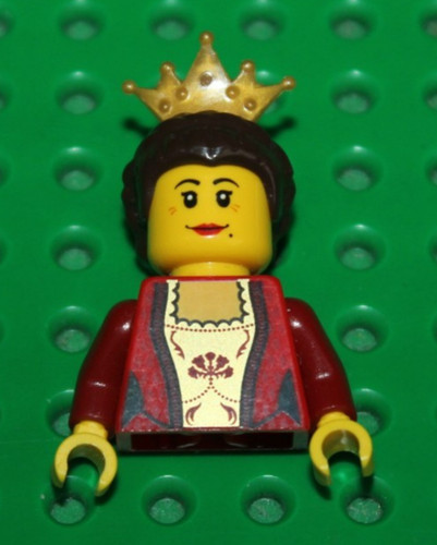 Lego minifig torso queen ref - lego,