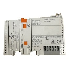 WAGO 750-600 MODULE DE FIN