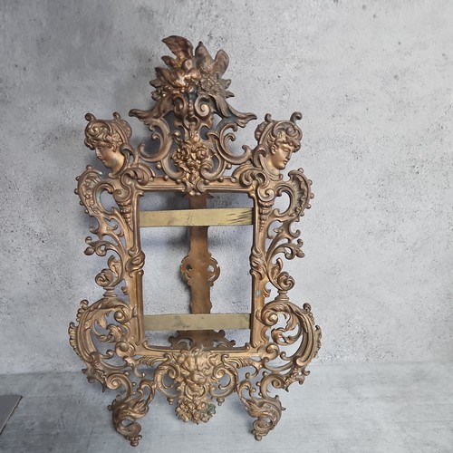Grand cadre photo ancien - grand,