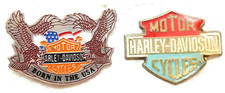 2 Pin's Moto HARLEY DAVIDSON - (#Y)