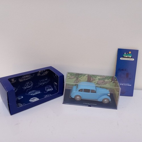 Voiture tintin cadillac - tintin,