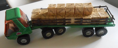 Ancien camion plateau - camion,