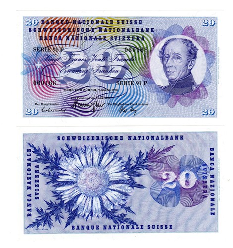 Suisse switzerland billet - suisse, 20