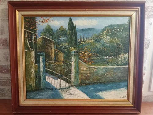 Tableau peinture l - peinture, l'huile