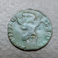 SAVOIE - 1/2 Soldo - Charles-Emmanuel I - Chambery 1597 G