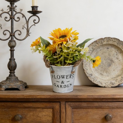 Tournesol jaune artificiel - , en
