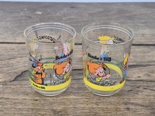 Lot De 2 Ancien Verre À