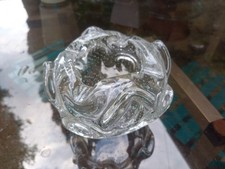 Vase SOMMERSO MURANO verre Collection Soliflore Design Vintage Diamant Biseauté 