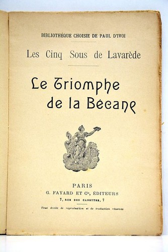 Ivoi les cinq sous de - les,