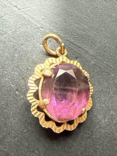 Ancien pendentif médaille - pendentif,