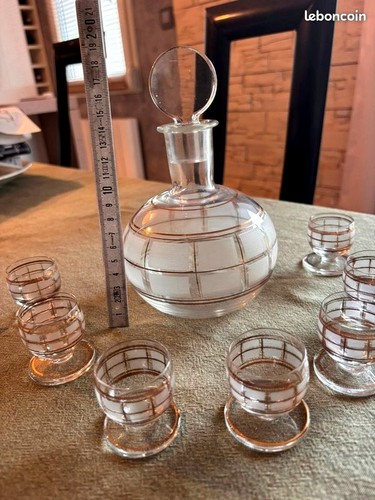 Service liqueur vintage