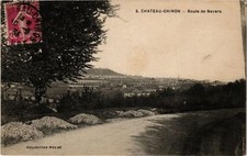 CPA CHATEAU-CHINON - Route de NEVERS (518050)