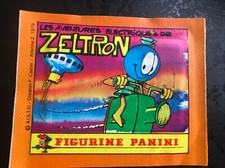 Original pochette bustina packet figurine panini Aventures Électriques ZELTRON